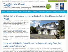 Tablet Screenshot of birkdalehotel.com